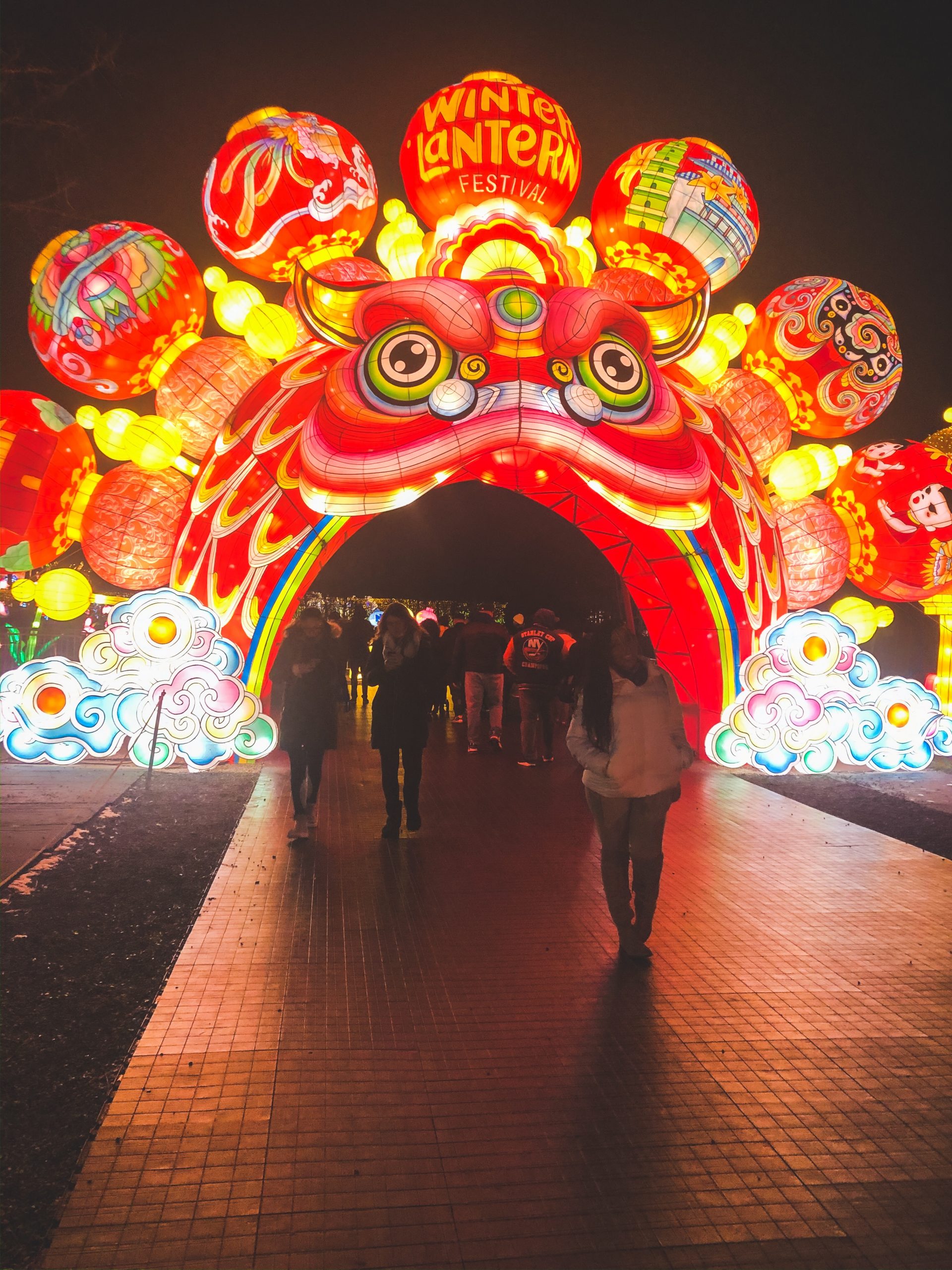 NYC Winter Lantern Festival Journey Along